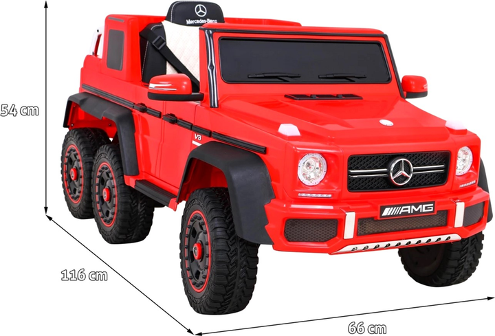 Електромобіль Ramiz Mercedes Benz G63 AMG Червоний (5903864955033) - зображення 2