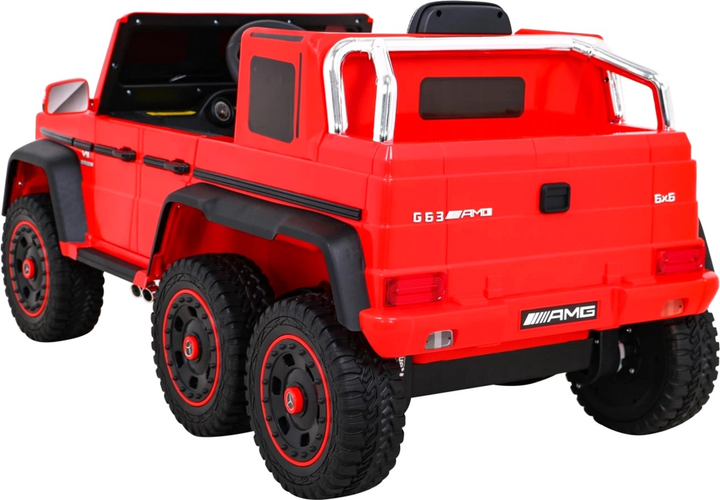 Електромобіль для дітей Ramiz Mercedes Benz G63 AMG Червоний (5903864955033) - зображення 5