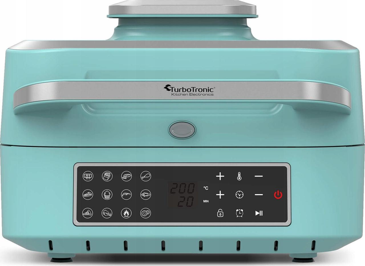 Аерогриль TurboTronic 1800w 5,5L Turquoise - зображення 3