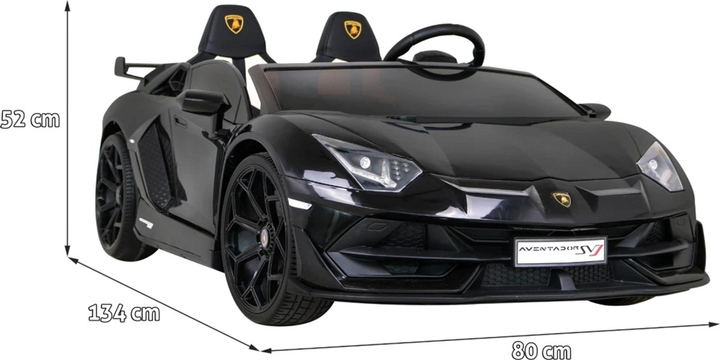 Samochód elektryczny Ramiz Lamborghini SVJ Drift Czarny (5903864914009) - obraz 2