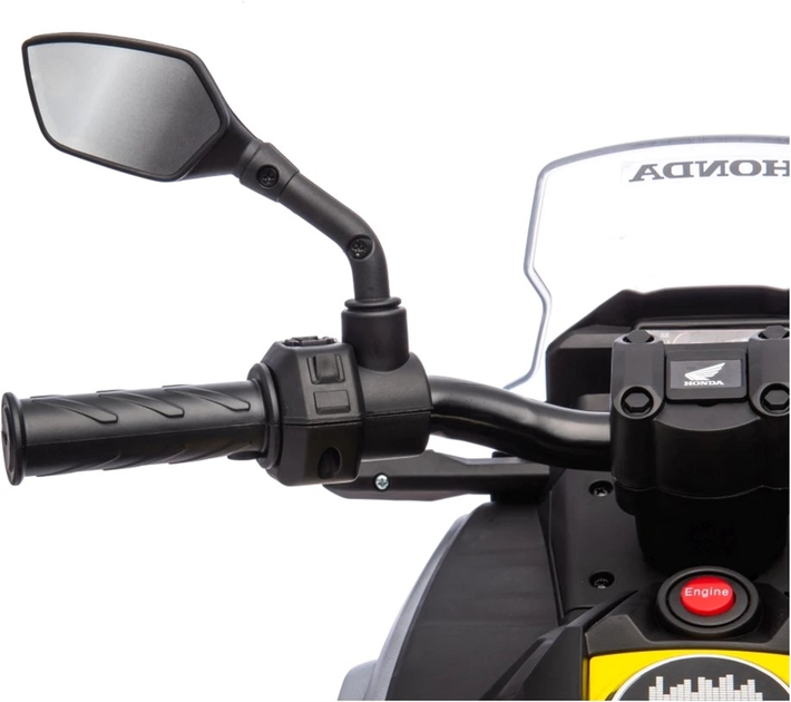 Motocykl elektryczny dla dzieci Ramiz Honda NC750X Żółty (5903864941173) - obraz 10