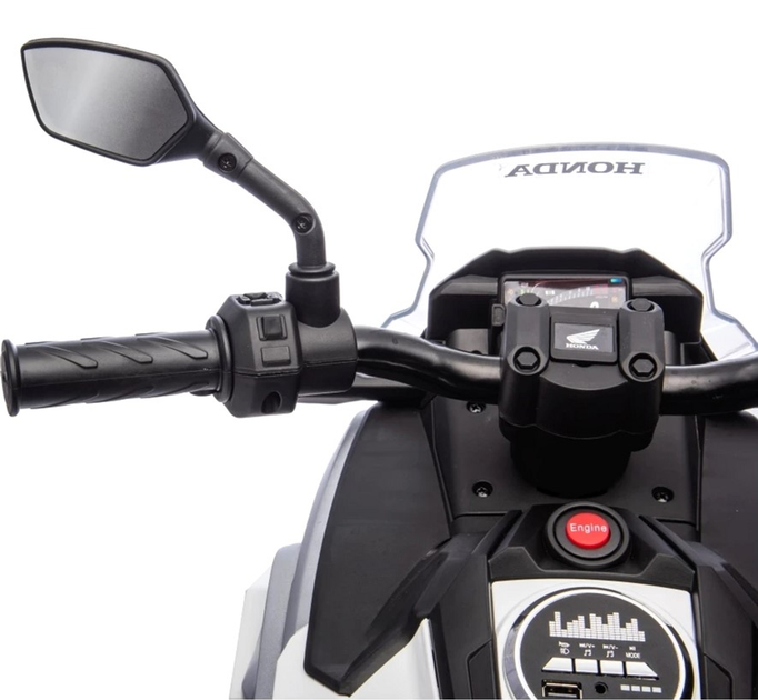 Електромотоцикл для дітей Ramiz Honda NC750X Білий (5903864941180) - зображення 7