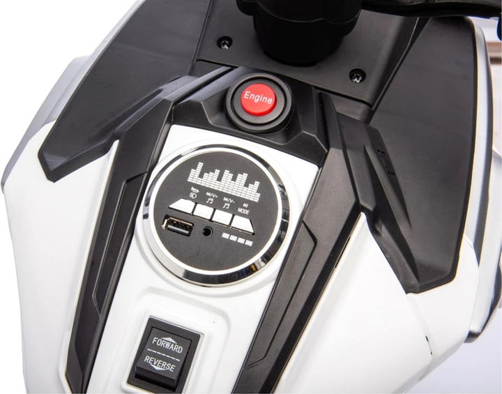 Електромотоцикл для дітей Ramiz Honda NC750X Білий (5903864941180) - зображення 11