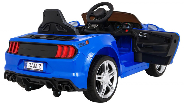 Samochód elektryczny dla dzieci Ramiz GT Sport Niebieski (5903864904314) - obraz 9