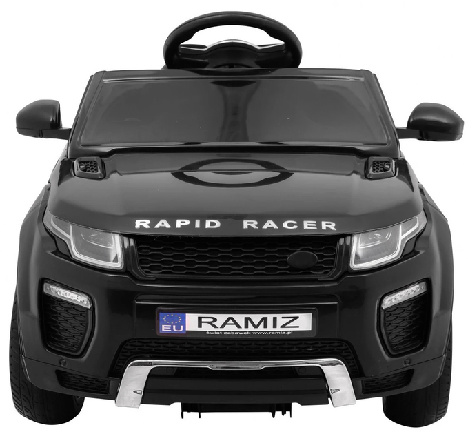 Samochód elektryczny dla dzieci Ramiz Rapid Racer Czarny (5903864905465) - obraz 3