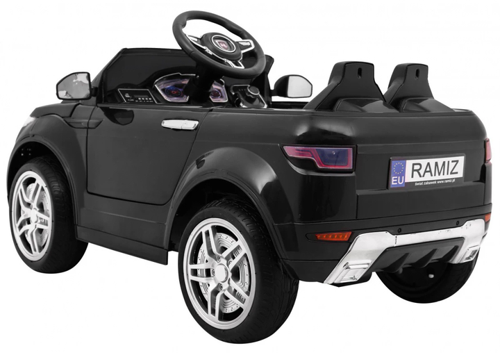 Samochód elektryczny dla dzieci Ramiz Rapid Racer Czarny (5903864905465) - obraz 5