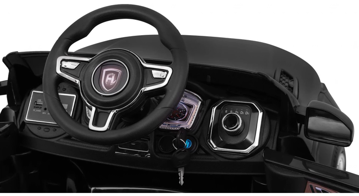 Samochód elektryczny dla dzieci Ramiz Rapid Racer Czarny (5903864905465) - obraz 9