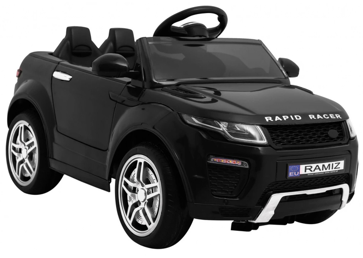 Samochód elektryczny dla dzieci Ramiz Rapid Racer Czarny (5903864905465) - obraz 11