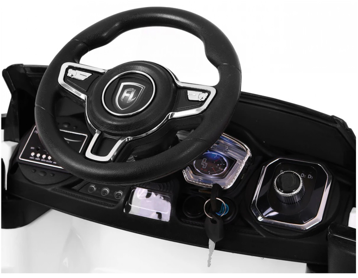 Samochód elektryczny dla dzieci Ramiz Rapid Racer Pomarańczowy (5903864905489) - obraz 6