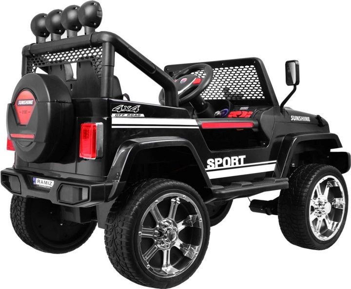Електромобіль для дітей позашляховий Ramiz Raptor Drifter 4 x 4 Чорний (5903864907162) - зображення 4