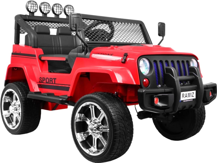 Електромобіль для дітей позашляховий Ramiz Raptor Drifter 4 x 4 Червоний (5903864907155) - зображення 4
