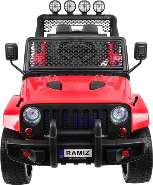 Електромобіль для дітей позашляховий Ramiz Raptor Drifter 4 x 4 Червоний (5903864907155) - зображення 5