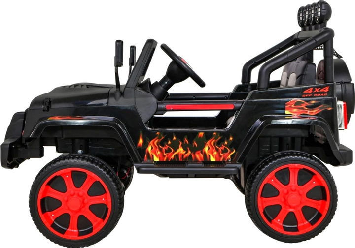 Samochód elektryczny dla dzieci terenowy Ramiz Raptor Drifter 4 x 4 Flames (5903864907179) - obraz 4