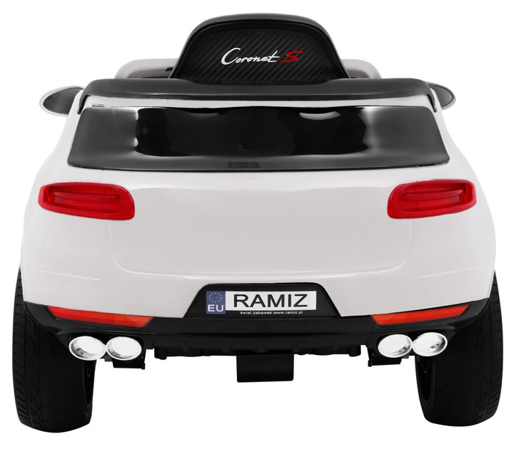 Електромобіль для дітей Ramiz Turbo-S Білий (5903864905311) - зображення 6