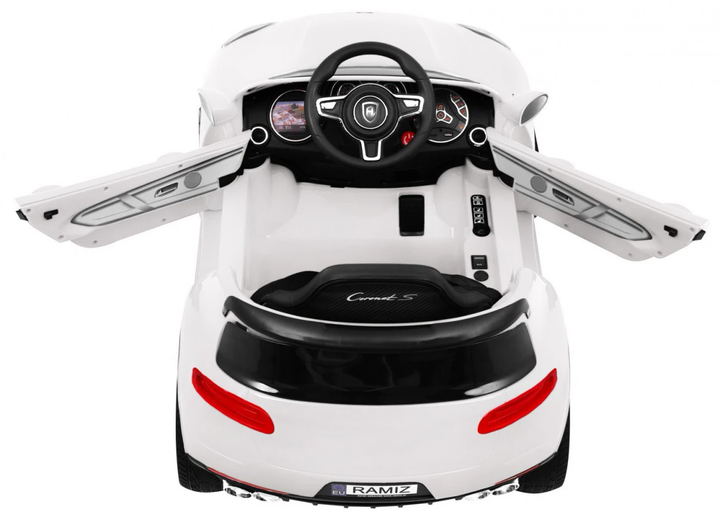 Електромобіль для дітей Ramiz Turbo-S Білий (5903864905311) - зображення 10
