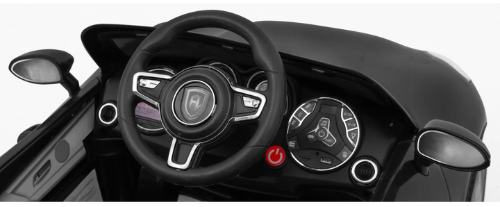 Samochód elektryczny dla dzieci Ramiz Turbo-S Czarny (5903864905335) - obraz 9