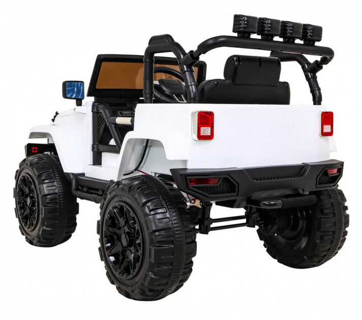 Електромобіль для дітей Ramiz All Terrain джип Білий (5903864904352) - зображення 5