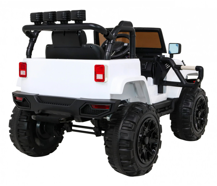 Електромобіль для дітей Ramiz All Terrain джип Білий (5903864904352) - зображення 10