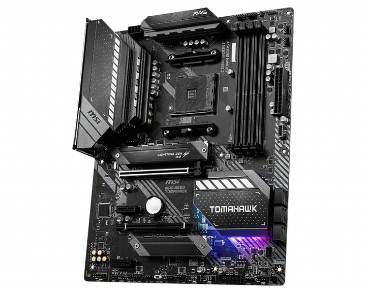 Материнська плата MSI MAG B550 Tomahawk (911-7C91-057) - Фото 4 Материнська плата MSI MAG B550 Tomahawk (911-7C91-057) - изображение 4