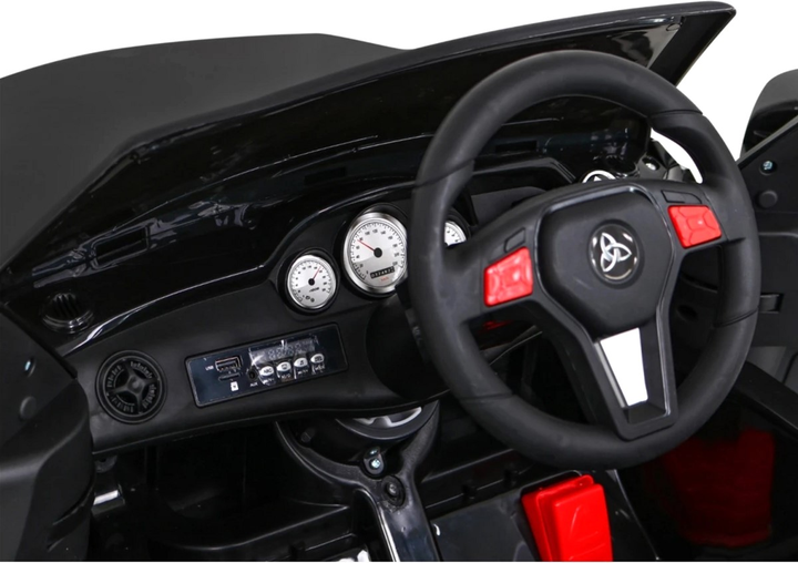 Samochód elektryczny dla dzieci City Rider Czarny (5903864913118) - obraz 4