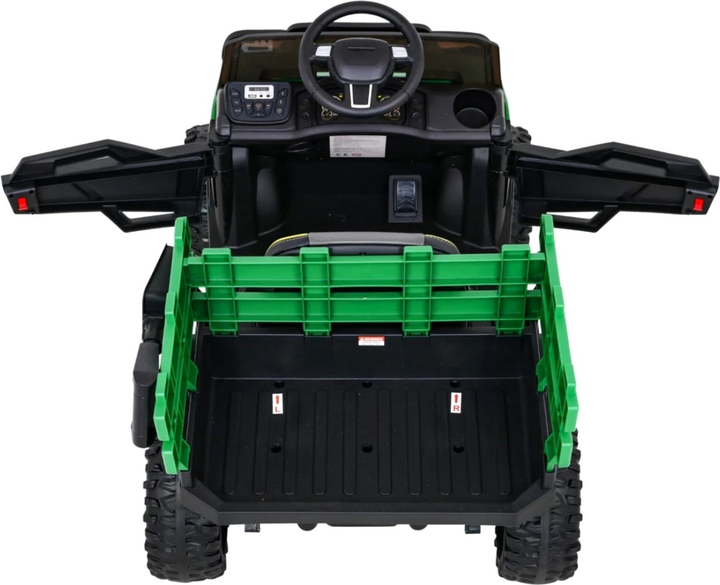 Samochód elektryczny dla dzieci Ramiz Farmer Pick-up Zielony (5903864913316) - obraz 3