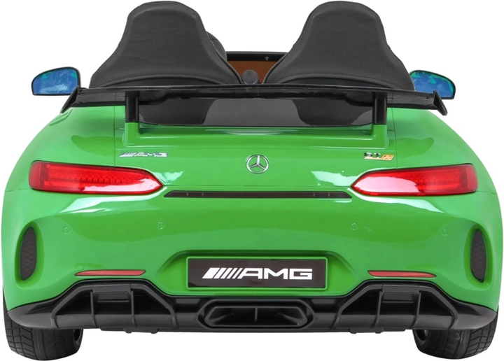 Електромобіль для дітей Ramiz Mercedes Benz GT R Зелений лакований (5903864905748) - зображення 6