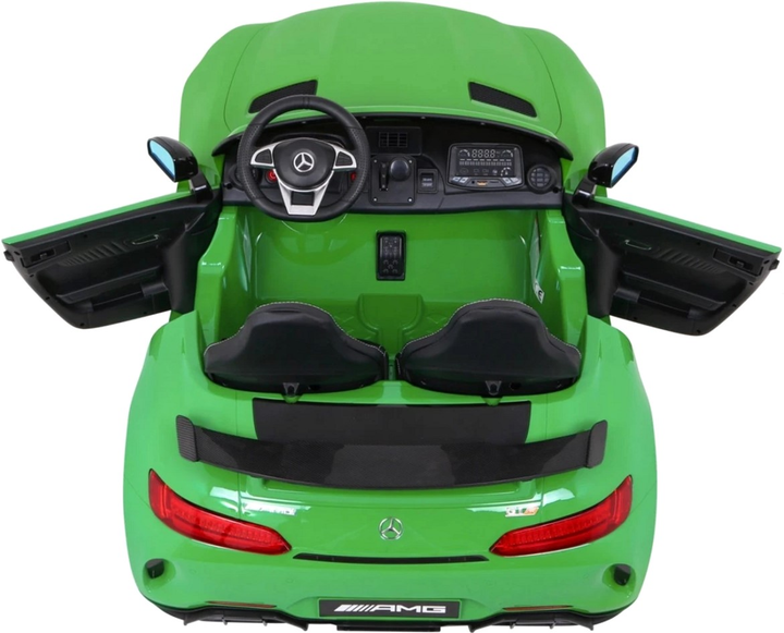 Електромобіль для дітей Ramiz Mercedes Benz GT R Зелений лакований (5903864905748) - зображення 7