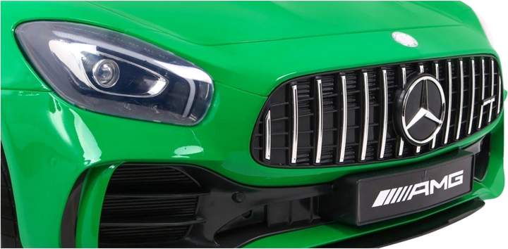 Електромобіль для дітей Ramiz Mercedes Benz GT R Зелений лакований (5903864905748) - зображення 13