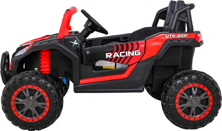 Samochód elektryczny dla dzieci Ramiz Buggy UTV 2000M Racing Czerwony (5903864952315) - obraz 4