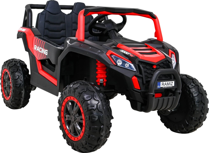 Samochód elektryczny dla dzieci Ramiz Buggy UTV 2000M Racing Czerwony (5903864952315) - obraz 9