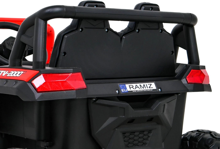 Samochód elektryczny dla dzieci Ramiz Buggy UTV 2000M Racing Czerwony (5903864952315) - obraz 11