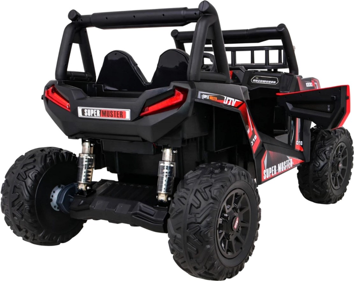 Електромобіль для дітей позашляховий Ramiz Buggy UTV Червоний (5903864913804) - зображення 12