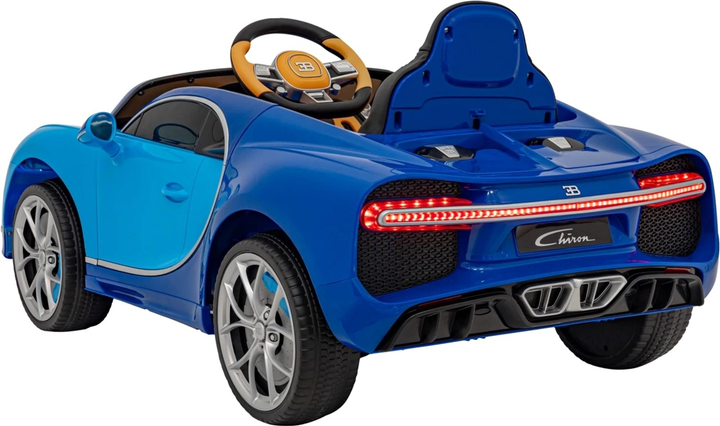Samochód elektryczny dla dzieci Ramiz Bugatti Chiron Niebieski (5903864940947) - obraz 6