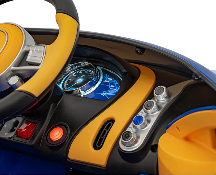 Samochód elektryczny dla dzieci Ramiz Bugatti Chiron Niebieski (5903864940947) - obraz 12