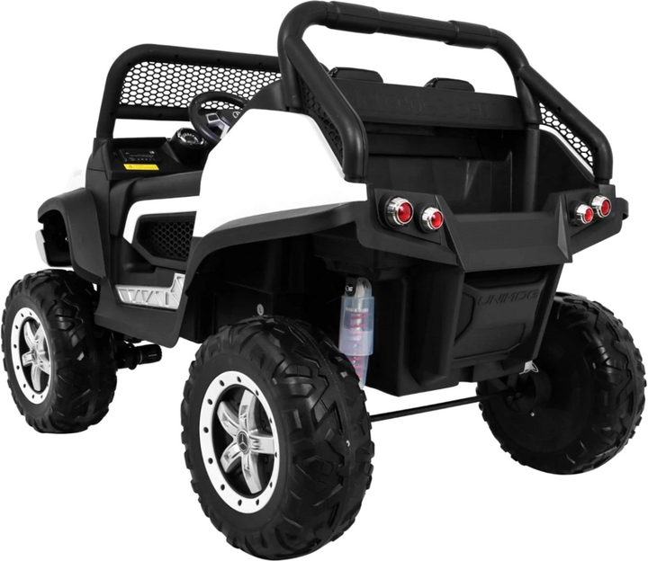 Електромобіль для дітей Ramiz Mercedes Benz Unimog Білий (5903864907674) - зображення 5