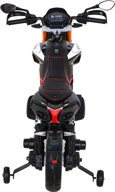 Motocykl elektryczny dla dzieci Ramiz Aprilia Czarny (5903864942873) - obraz 7