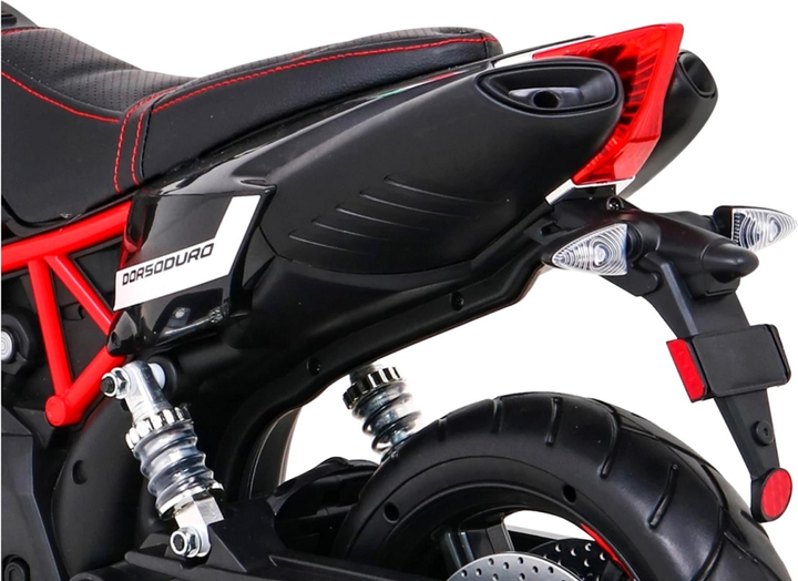 Motocykl elektryczny dla dzieci Ramiz Aprilia Czarny (5903864942873) - obraz 12