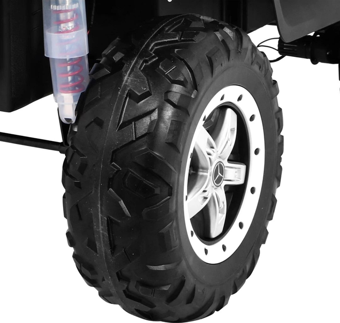 Електромобіль для дітей Ramiz Mercedes Benz Unimog Білий (5903864907674) - зображення 15