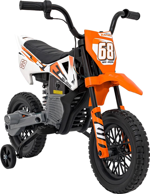 Motocykl elektryczny dla dzieci Ramiz Pantone 361C Pomarańczowy (5903864941692) - obraz 7