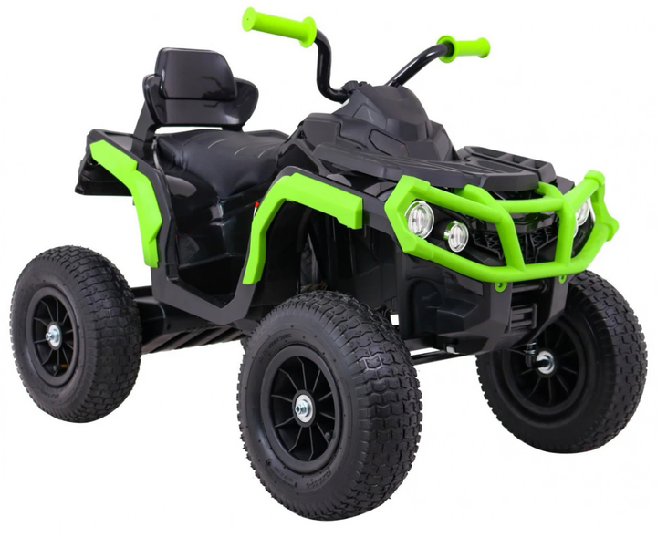 Квадроцикл електричний для дітей Ramiz ATV Air Чорно-зелений (5903864904468) - зображення 9