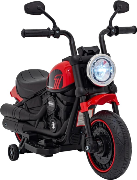Електромотоцикл для дітей Ramiz Chopper Faster Червоний (5903864941050) - зображення 9