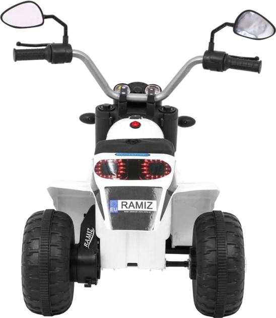 Motocykl elektryczny dla dzieci Ramiz MiniBike Biały (5903864905960) - obraz 6