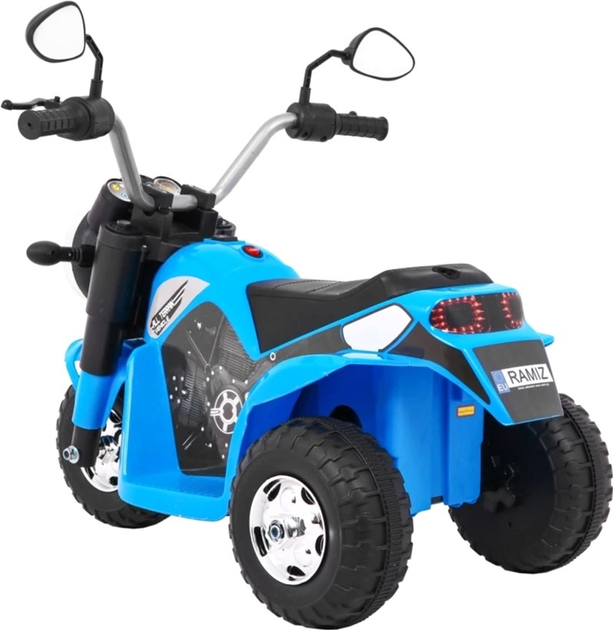 Motocykl elektryczny dla dzieci Ramiz MiniBike Niebieski (5903864905984) - obraz 5