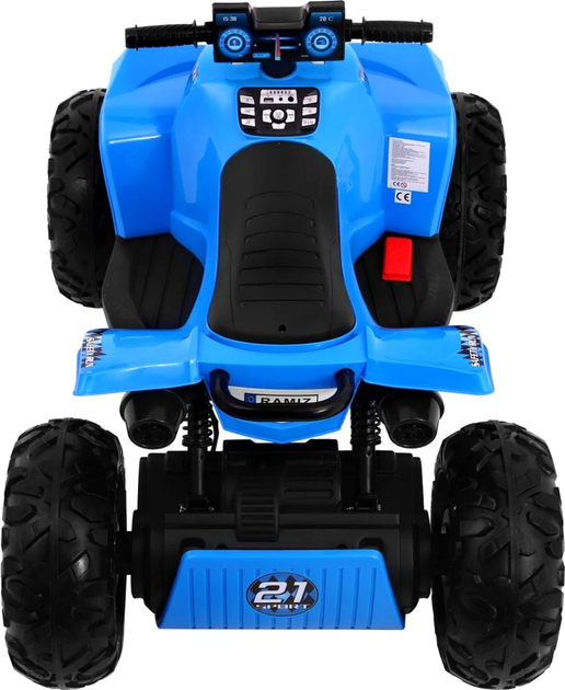 Quad elektryczny dla dzieci Ramiz Sport Run 4 x 4 Niebieski (5903864907278) - obraz 6