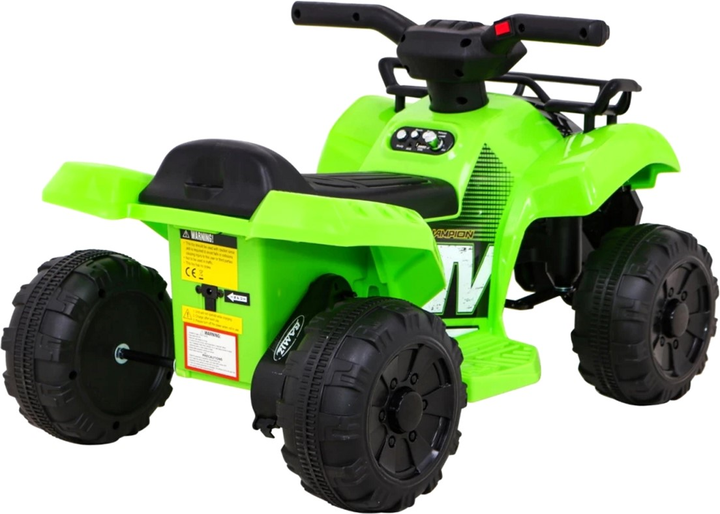 Quad elektryczny dla dzieci Ramiz Storm Zielony (5903864913552) - obraz 6