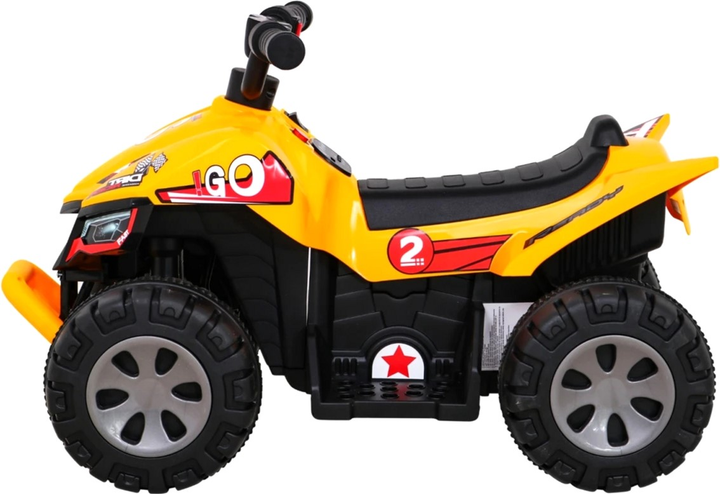 Quad elektryczny dla dzieci Ramiz The Fastest Żółty (5903864952087) - obraz 4