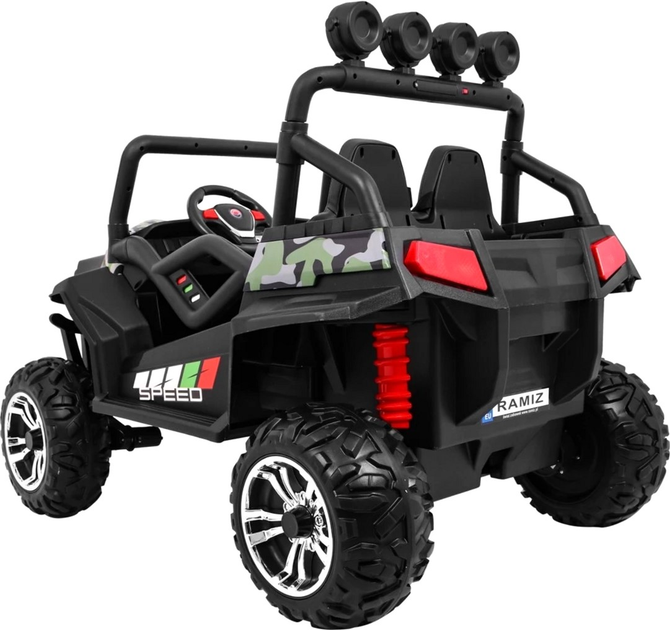 Samochód elektryczny dla dzieci Ramiz terenowy Grand Buggy Lift 4 x 4 Kamuflażny (5903864907247) - obraz 5