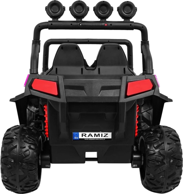 Електромобіль для дітей позашляховий Ramiz Grand Buggy Lift 4 x 4 Рожевий (5903864907230) - зображення 6