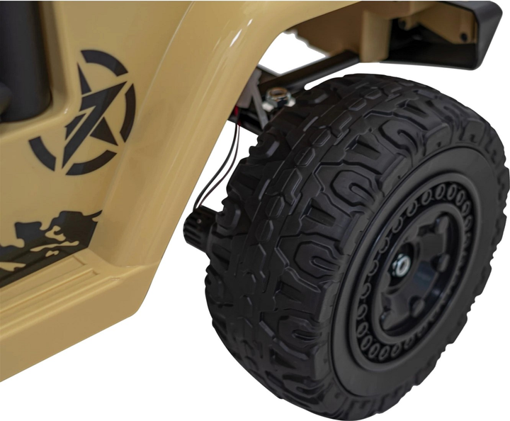 Електромобіль для дітей позашляховий Ramiz Toyota FJ Cruiser 4 x 4 Бежевий (5903864956283) - зображення 19