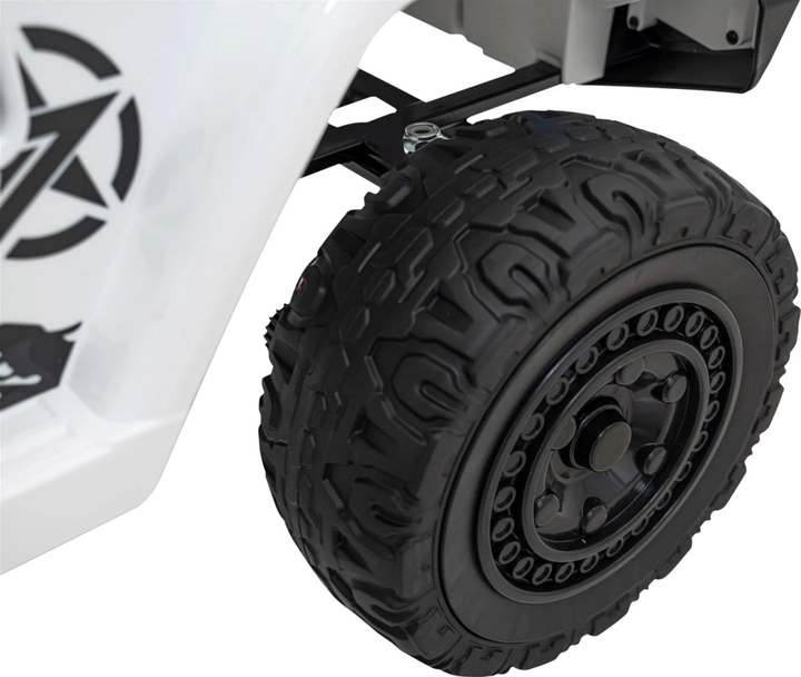 Електромобіль для дітей позашляховий Ramiz Toyota FJ Cruiser 4 x 4 Білий (5903864956290) - зображення 17